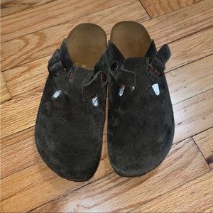 Birkenstock Boston Brown Suede 39